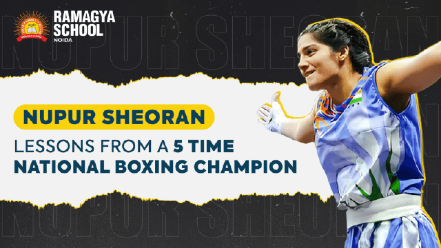 Nupur Sheoran at Ramagya School | 5 Times National Champion Shares Her Journey