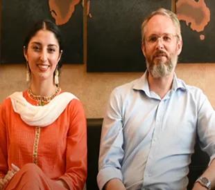 Percilla Herrera and Martin Stipanov